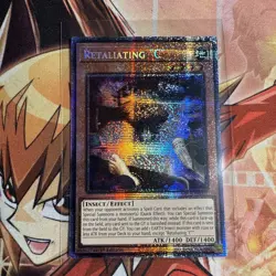 Yugioh! 1x Retaliating "C" MP25-EN027 Starlight Rare 1st Ed NM - Image 1