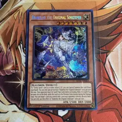 Yugioh Diabellze the Original Sinkeeper MP25-EN063 Prismatic Secret Rare NM - Image 1