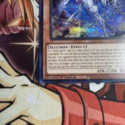 Yugioh Diabellze the Original Sinkeeper MP25-EN063 Prismatic Secret Rare NM - Image 4