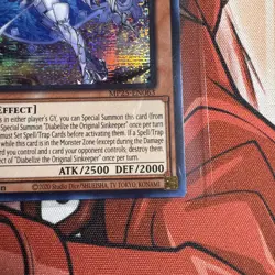Yugioh Diabellze the Original Sinkeeper MP25-EN063 Prismatic Secret Rare NM - Image 5