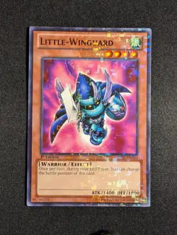 Yugioh - Little-Winguard BP02-EN020 1st Edition Mosaic Rare LP - Image 1