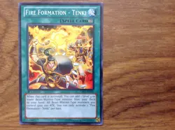 CBLZ-EN059 FIRE FORMATION- TENKI 1st Edition YuGiOh Card. Free UK Postage - Image 3