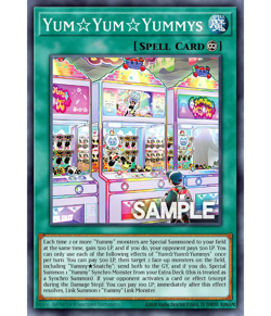 3X Yum☆Yum☆Yummys DOOD-EN067 SR Doom of Dimensions NM 1st Ed Yugioh - Image 1