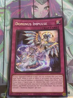 Yugioh 1x Dominus Impulse Secret Rare MP25-EN116 2025 Mega-Pack 1st Edition NM - Image 1