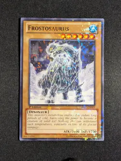 Yugioh - Frostosaurus BP02-EN003 1st Edition Mosaic Rare LP - Image 1