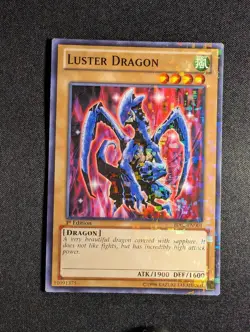 Yugioh - Luster Dragon BP02-EN001 1st Edition Mosaic Rare LP - Image 1