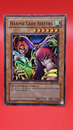 Yugioh - Harpie Lady Sisters - Super Rare / Holo - MRD-009 - Image 1