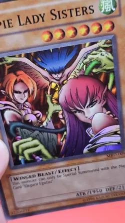 Yugioh - Harpie Lady Sisters - Super Rare / Holo - MRD-009 - Image 2