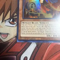 Yugioh Fire King Courtier Ulcanix MP25-EN262 Ultra Rare 1st Edition NM - Image 4