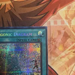 Yugioh Dragonic Diagram MP25-EN139 Prismatic Secret Rare 1st Ed Near Mint - Image 3