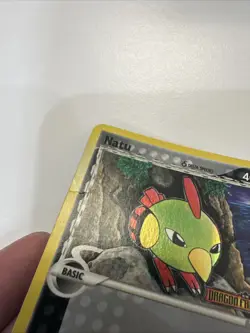 Natu 55/101 EX Dragon Frontiers Reverse Holo Stamped Common Pokemon Card DMG L58 - Image 4