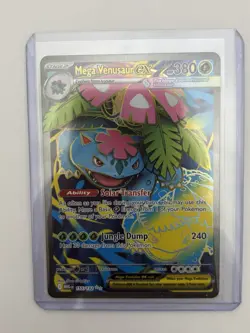 Mega Venusaur EX 155/132 Mega Evolution ENGLISH Pokemon TCG Card NM Ultra Rare - Image 1