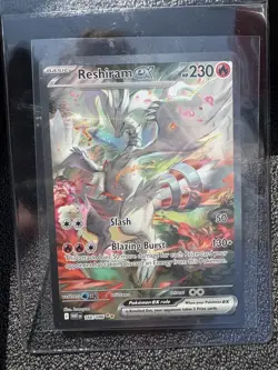 Reshiram ex 166/086 & Sealed BB/WF mini tin display. 8 tins + 1 card. Pokemon - Image 2