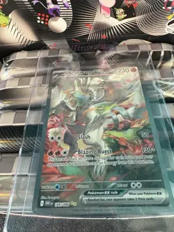 Reshiram ex 166/086 & Sealed BB/WF mini tin display. 8 tins + 1 card. Pokemon - Image 5