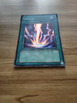 Yu-Gi-Oh! - Raigeki - Super Rare - LOB-053 - Magic Card - Image 2