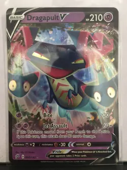 Dragapult V 092/192 Near Mint Condition Card Pokemon TCG! Read Description! - Image 1