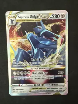 Origin Forme Dialga VSTAR SWSH256 SWSH: Sword & Shield Promo Cards Holo - Image 1