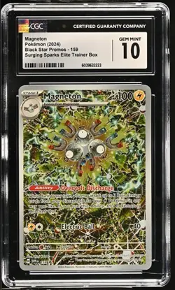 Magneton 159 Sv Scarlet & Violet Promo Cards Holo CGC Gem Mint 10 Graded Pokemon - Image 1