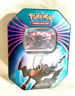 🔥 Lot of 3 Pokemon Tin Set Snorlax Mimikyu Darkrai Sealed RARE TINS. 93 CARDS🔥 - Image 5