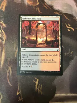 MTG - Rakdos Carnarium - Commander 2019 - NM, English Magic FLAT RATE SHIP - Image 1