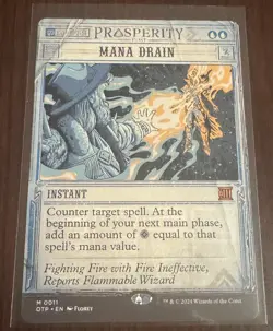 Mana Drain Outlaws of Thunder Junction: Breaking News Regular - Image 1