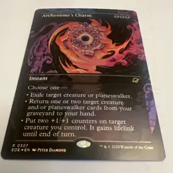 Archenemy's Charm (Borderless) Edge of Eternities Foil - Image 1