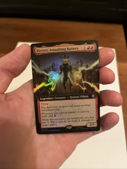 Electro, Assaulting Battery (Extended Art) Marvel's Spider-Man Foil - Image 1