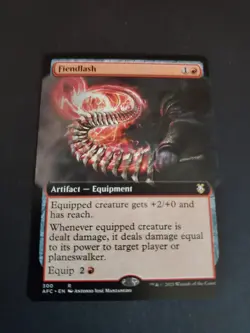 Fiendlash (Extended Art) MTG Adventures in the Forgotten Realms Regular NM - Image 1