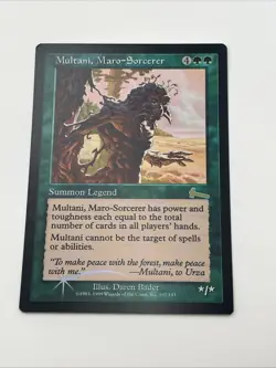 Multani, Maro-Sorcerer FOIL Urza’s Legacy Near Mint Never Played Mtg Magic - Image 4