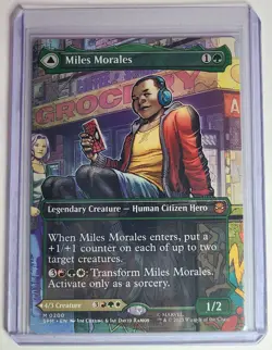Miles Morales (0200) (Borderless) - 200 - NM - Marvel's Spider-Man - MTG - Image 1