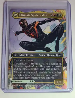 Miles Morales (0200) (Borderless) - 200 - NM - Marvel's Spider-Man - MTG - Image 2