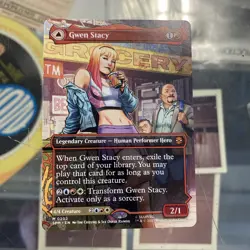 Gwen Stacy (0202) (Borderless) Marvel's Spider-Man Regular - Image 1