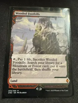 Wooded Foothills Zendikar Rising Expeditions Regular - Image 1
