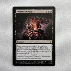 MTG [Praetor's Grasp] (71/180) New Phyrexia Reg Rare NM/Unplayed **Ships Free** - Image 1
