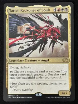 1x MTG Tariel, Reckoner of Souls - Double Masters 2022 (2X2) #281 - Magic - Image 1