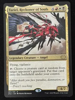 1x MTG Tariel, Reckoner of Souls - Double Masters 2022 (2X2) #281 - Magic - Image 3