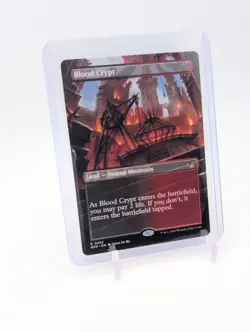 MTG - Blood Crypt - Borderless Rare #292 - Ravnica Remastered NM - Image 1