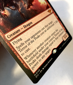 MTG Terror Of The Peaks Outlaws of Thunder Junction 149 NM - Image 2