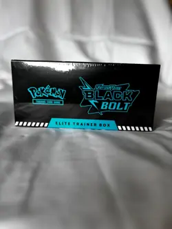 Pokemon TCG Black Bolt Elite Trainer Box ETB New Factory Sealed - Image 4