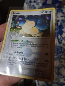 Snorlax 15/112 Ex FireRed LeafGreen Reverse Holo Rare *Damaged* - Image 2