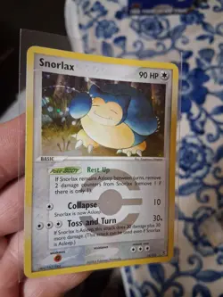 Snorlax 15/112 Ex FireRed LeafGreen Reverse Holo Rare *Damaged* - Image 4