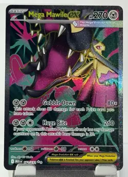 Mega Mawile ex - Ultra Rare 162/132 - Mega Evolution - Pokemon NM/M - Ships Now - Image 1