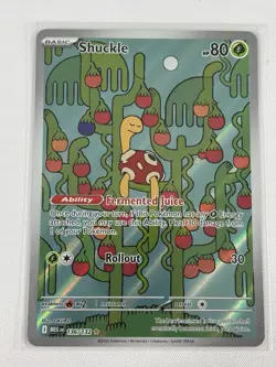 Pokemon TCG Shuckle Illustration Rare 136/132 Mega Evolution IR NM English - Image 3