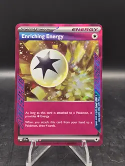 Pokemon TCG Enriching Energy 191/191 Surging Sparks ACE SPEC Ultra Rare Holo NM - Image 3