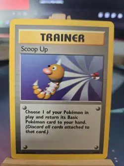 Pokemon TCG Scoop Up Base Set Trainer 78/102 Unlimited Rare Near Mint! - Image 1