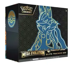 Pokemon Center Mega Evolution Lucario ETB Preorder (Ships To You On 10/03) - Image 1