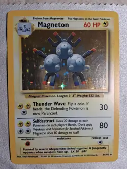 Pokemon TCG Lot of Fossil, Gym Heroes, BS 2, Eevee, Hitmochan, Magneton, Dark W - Image 4