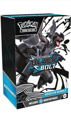 Pokemon TCG: Scarlet & Violet Black Bolt Booster Bundle | NEW / FACTORY SEALED - Image 1
