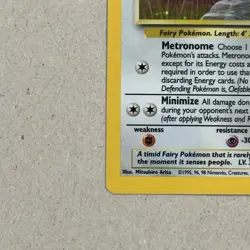 Pokemon TCG Clefable (Prerelease) 01/64 Holo Rare WOTC Promo Jungle 1/64 - Image 5