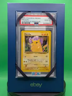 PSA 10 Pikachu 58/102 Poketour Stamp Base Set Promo 1999 English Pokemon WoTC - Image 4